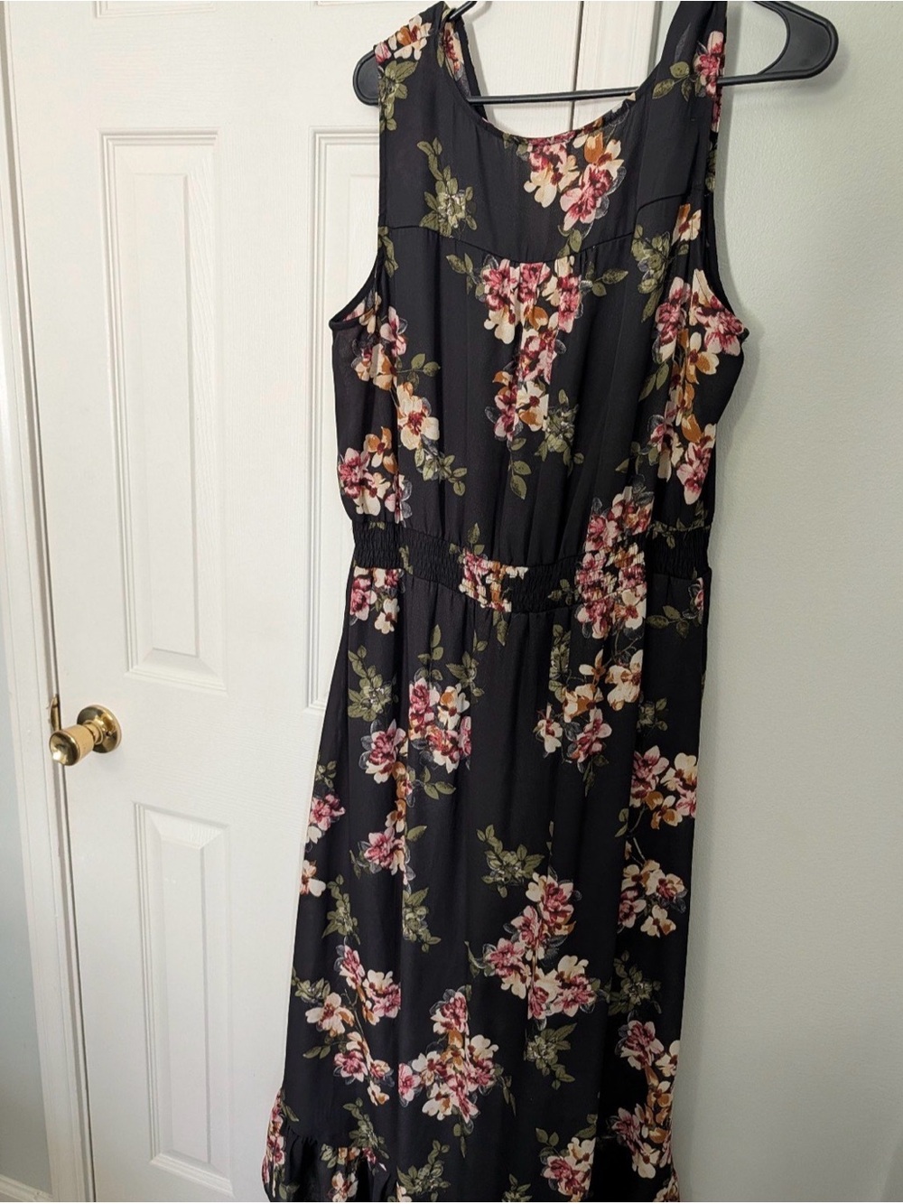 Maurices floral smocked waist maxi dress - Picture 3 of 7